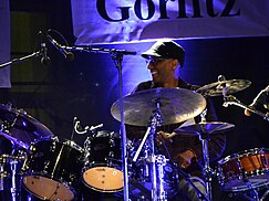 Omar Hakim performing at Jazztage Gorlitz, 01 June 2012 OH 2012.jpg