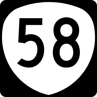 <span class="mw-page-title-main">Oregon Route 58</span> Highway in Oregon