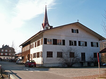 Oberstaufen Thalkirchdorf Am Pfarrhof Nr 1 v SO