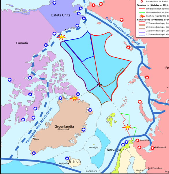 File:Ocean Artic - Situation politica en 2021.png