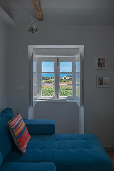 File:Ocean view from a recovered traditional Azorean home, São Mateus da Calheta, Azores, Portugal (PPL2-Enhanced) julesvernex2.jpg