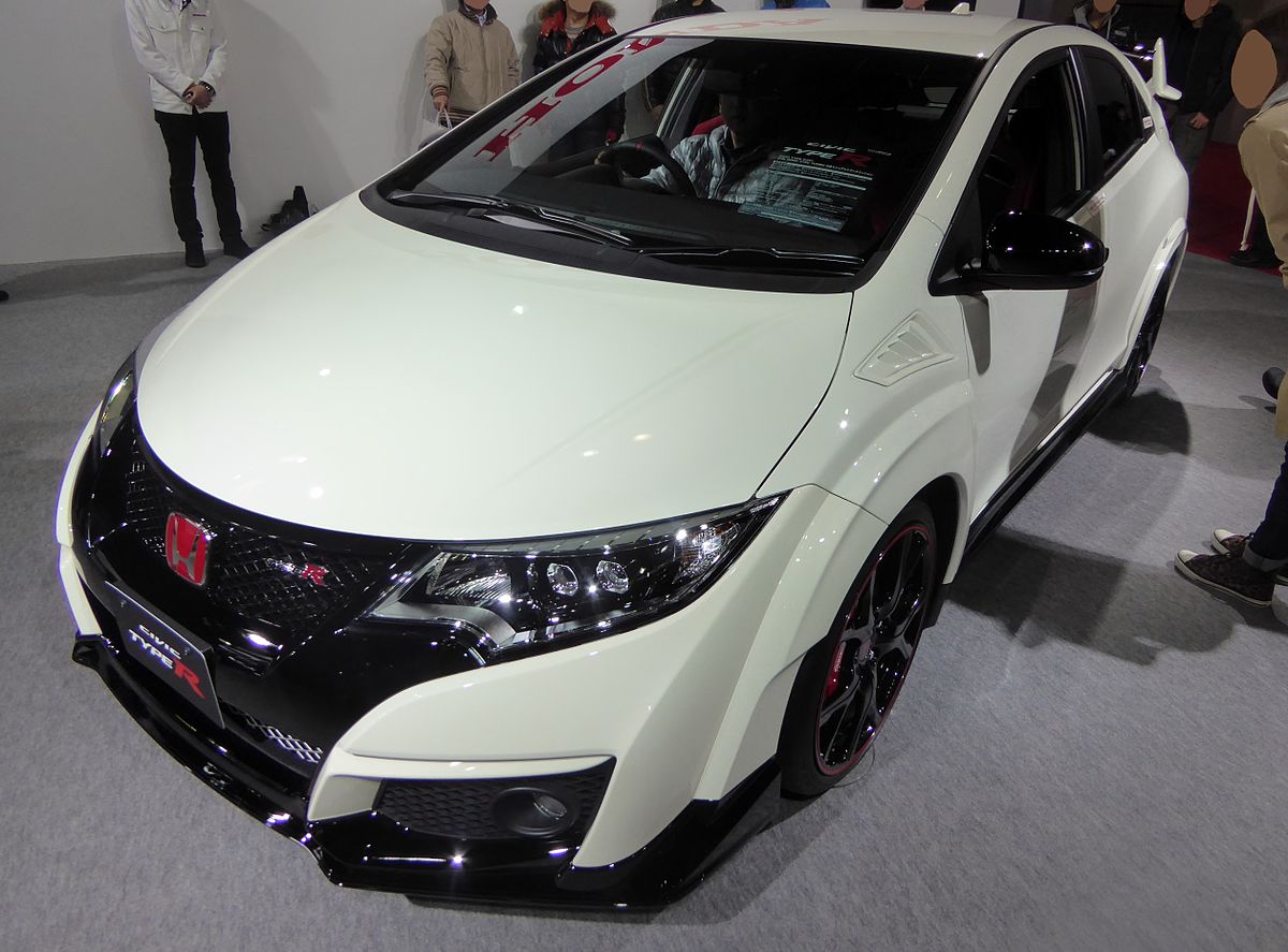 Osaka Motor Show 2015 (195) - Honda CIVIC TYPE R (DBA-FK2).JPG