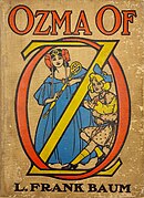 Cover of Ozma of Oz 1907