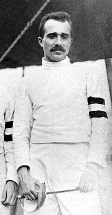 Петер Тот 1908 Olympics.jpg