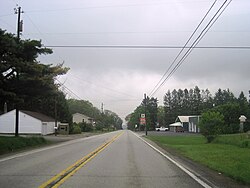 Eastbound PA 31 in Acme