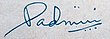 signature de Padmini