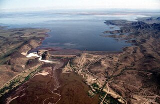 <span class="mw-page-title-main">Painted Rock Dam</span> Dam in Maricopa County, Arizona, United States