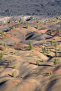 Painted Dunes and Fantastic Lava Beds (upright)