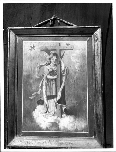 File:Painting of Santa Inez (Saint Agnes) at Mission San Luis Obispo de Tolosa, ca.1906 (CHS-4179).jpg