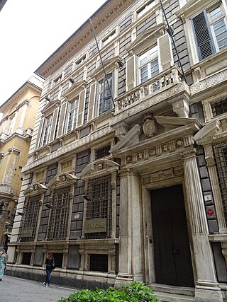 <span class="mw-page-title-main">Palazzo Cambiaso Pallavicini</span> Palace in Genoa, Italy