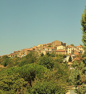 Boccheggiano Frazione in Tuscany, Italy