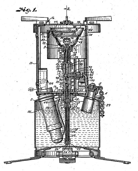 File:Patent Drawing for Coleman Model 520 Stove.jpg