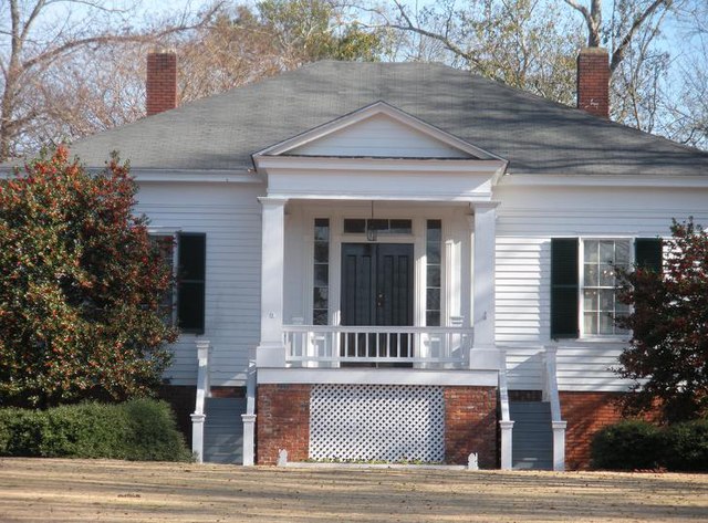 The historic Scott-Yarbrough House, Pebble Hill, in Auburn, Alabama.