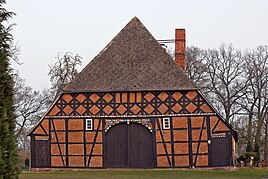 Penkefitz, two-tier hall house from 1798