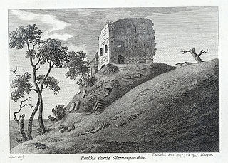 Penline castle, Glamorganshire