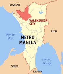 Valenzuela - Mapa