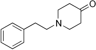 <i>N</i>-Phenethyl-4-piperidinone Chemical compound