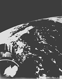 Photograph of Earth from an Air Force Atlas Intercontinental Ballistic Missile - NARA - 7430730