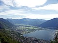 Ticino-Mündung in den Lago Maggiore