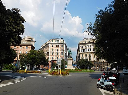 Come arrivare a Piazza Corvetto con i mezzi pubblici - Informazioni sul luogo