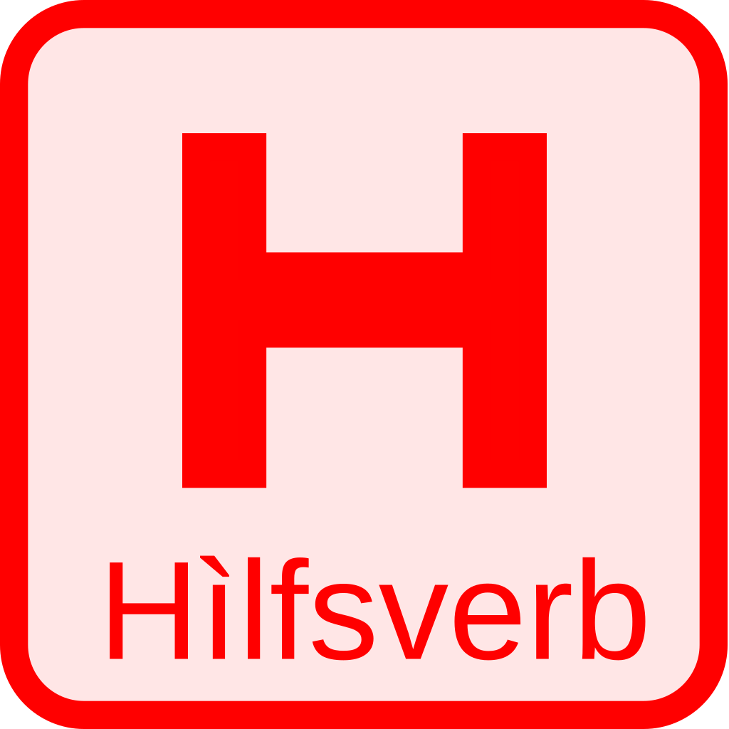 Lang symbol. Hilfsverb.