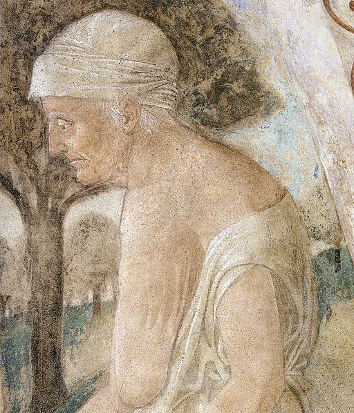Piero della Francesca - 1. Death of Adam (detail) - WGA17480