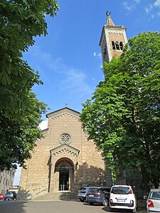 Église paroissiale de San Prospero (Collecchio) - façade 2 2019-06-12.jpg