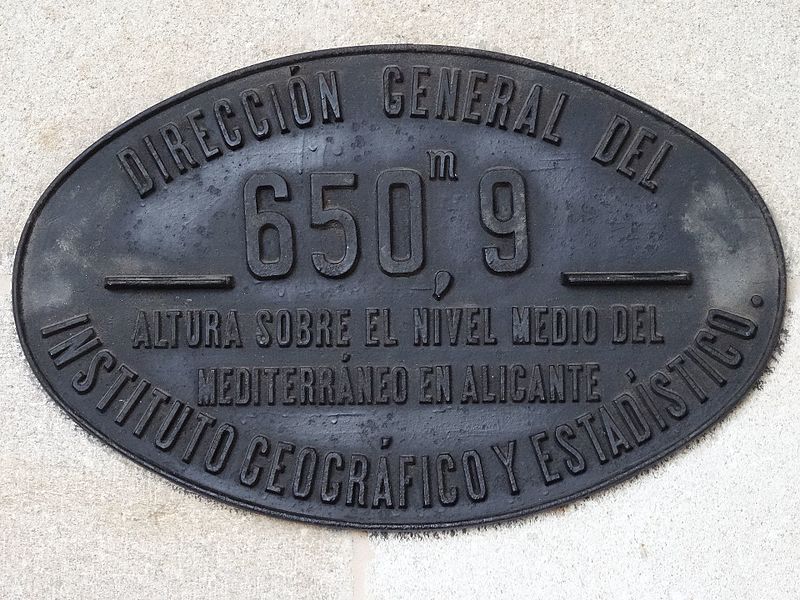 File:Placa altimétrica Zamora.jpg