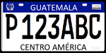 Placa kendaraan de Guatemala.png