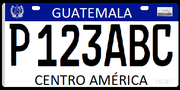 Thumbnail for Vehicle registration plates of Guatemala