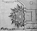 Projekt trdnjave svete Trojice in pristanišča Taganrog (izdelal avstrijski inženir baron Ernst Friedrich von Borgsdorf).