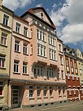 Apartment building in closed development