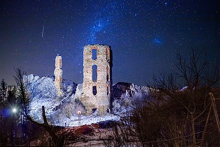 Plaveč castle by Henrich Šalamon