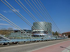 Puente de los Tirantes y Palacio de Congresos y Exposiciones de Pontevedra