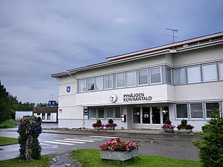 <span class="mw-page-title-main">Pyhäjoki</span> Municipality in North Ostrobothnia, Finland