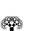 אנימציה של עצי פיתגורס מוכללים שונים. החל מעץ פיתגורס רגיל ועד לעץ מנוון שהוא "מלבן" עם אורך אינסופי.