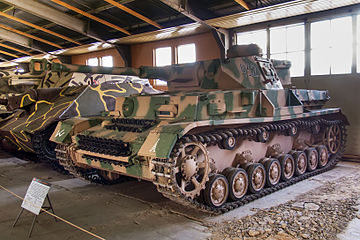 PzKpfw IV Ausf G. Бранетанкавы музей ў Кубінцы.