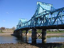 Queensferry Blue Bridge and Old Bridge Abutment looking North - geograph.org.uk - 410700.jpg