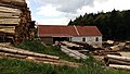 Čeština: Pila na Graselově stezce ve vsi Radíkov v okrese Jindřichův Hradec English: Sawmill in the village of Radíkov, south Bohemia, Czechia