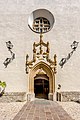 * Nomination Main portal and rose window of St. Peter's Church on Linhart Square, Radovljica, Upper Carniola, Sloveniaia -- Johann Jaritz 03:56, 17 November 2021 (UTC) * Promotion  Support Good quality. --XRay 04:50, 17 November 2021 (UTC)