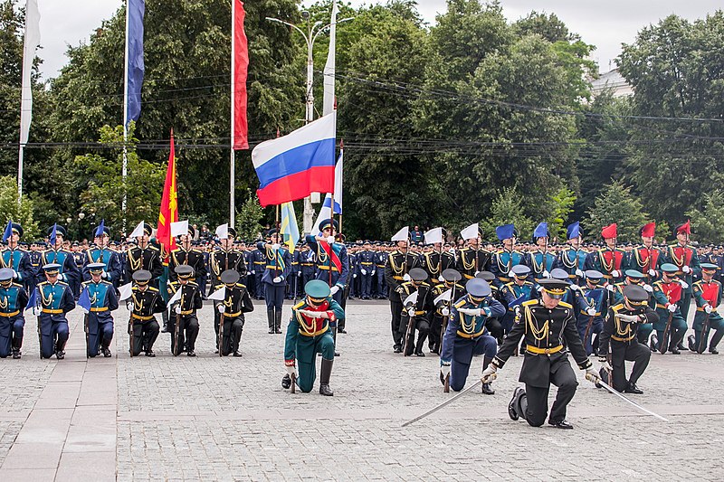 File:Release of officers of the Air force Academy in Voronezh (2019-06-29) 19.jpg