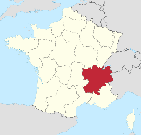 Rhône Alpes in France