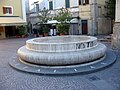 The geographic center of Italy, in San Rufo square