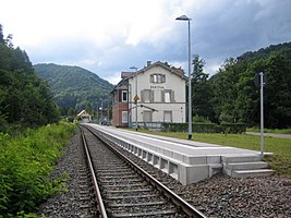 Haltepunkt Rinnthal im Jahr 2007
