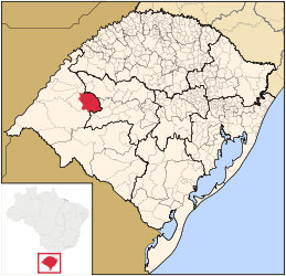 São Francisco de Assis – Mappa