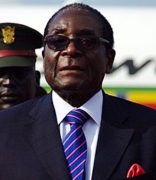 Zimbabwe was suspended from the Commonwealth during the presidency of Robert Mugabe (pictured), subsequently withdrawing. The country applied to rejoin following Mugabe's removal from power. Robert Mugabe cropped.jpg