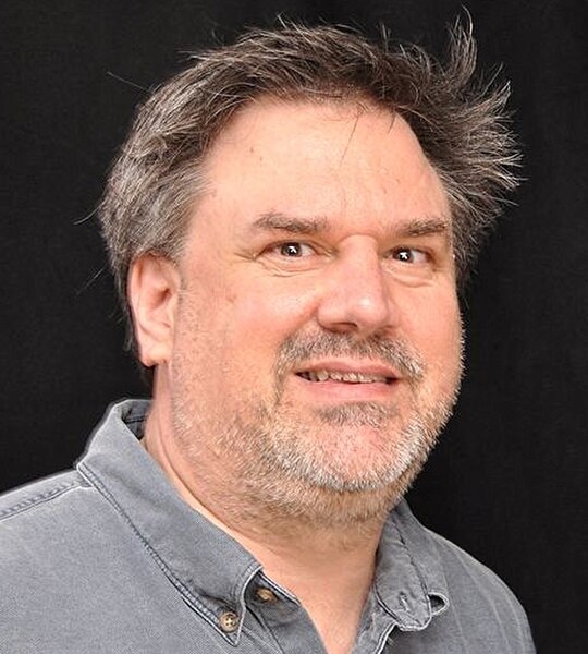 Ron Gilbert led the game's development and conceived its plot (2011 photo).