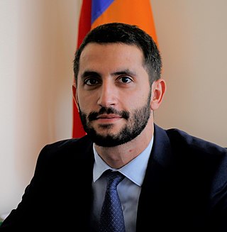 <span class="mw-page-title-main">Ruben Rubinyan</span> Armenian politician (born 1990)