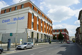 A Rue de Courcelles (Reims) cikk szemléltető képe