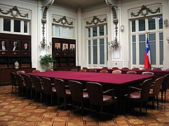 Sala de los Presidentes.